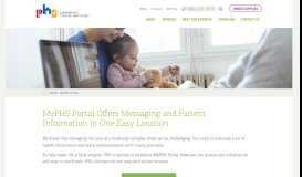
							         MyPHS Portal | Pediatric Home Service								  
							    