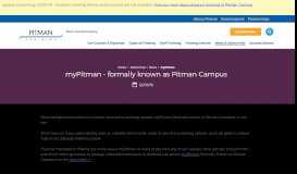 
							         MyPitman| Formally Pitman Campus - Pitman Training								  
							    