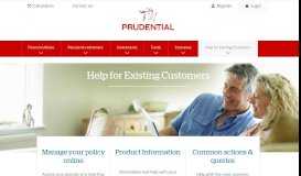 
							         MyPru | Existing Customers | Prudential								  
							    