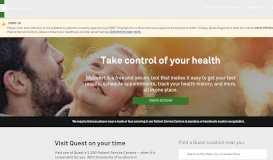 
							         MyQuest - Quest Diagnostics								  
							    