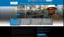 
							         MYR Group|Electrical Construction Company|National Electrical ...								  
							    
