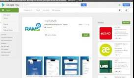 
							         myRAMS - Apps on Google Play								  
							    