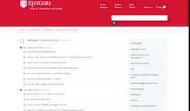 
							         myRutgers University Portal | - Enterprise Application Services								  
							    