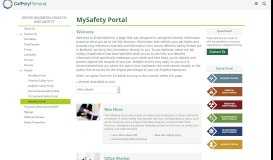 
							         MySafety Portal - Cal Poly Pomona								  
							    