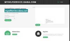 
							         myselfservice.dana.com SAP NetWeaver Portal								  
							    