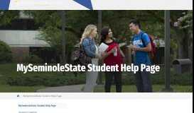 
							         MySeminoleState Student Help Page - Seminole State College								  
							    