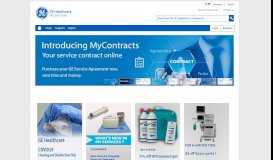 
							         MyServices from GE Healthcare: An online resource helping biomed ...								  
							    