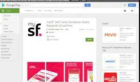 
							         mySF Self Care, Exclusive Deals, Rewards Smartfren - Apps ...								  
							    