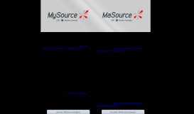 
							         MySource/MaSource								  
							    