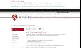 
							         myStanState Help | California State University Stanislaus								  
							    