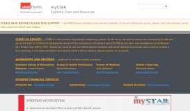 
							         myStar Home | mySTAR | UTMB Home								  
							    