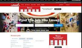 
							         myStarjob.com | Malaysia, Recruitment, Talent, Job & Career Resources								  
							    