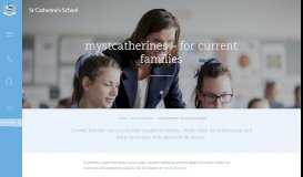 
							         mystcatherines - for current families - St Catherines School								  
							    