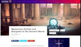 
							         Mysterious Portals and Stargates of the Ancient World | Mysterious ...								  
							    