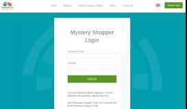 
							         Mystery Shopper Login - Market Force								  
							    