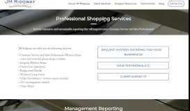 
							         Mystery Shopper Services - JM Ridgway								  
							    