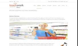 
							         Mystery Shopping solution-ShopandTell - Touchwork								  
							    