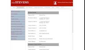 
							         MyStevens Portal - Stevens Institute of Technology								  
							    