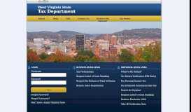 
							         MyTaxes - West Virginia State Tax Department								  
							    