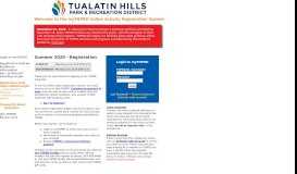 
							         myTHPRD Registration ... - Tualatin Hills Park and Recreation District								  
							    