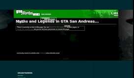 
							         Myths and Legends in GTA San Andreas | GTA Myths Wiki | FANDOM ...								  
							    