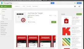 
							         myTime for Target - Apps on Google Play								  
							    