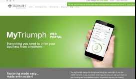 
							         MyTriumph Account Portal | Triumph Business Capital								  
							    