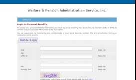 
							         MyTrust - Login | Welfare & Pension Administration ... - WPAS, Inc.								  
							    