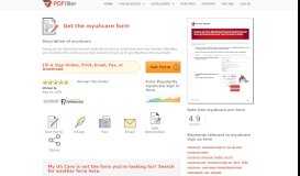 
							         Myuhcare - Fill Online, Printable, Fillable, Blank | PDFfiller								  
							    