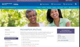 
							         MyUnityPoint at UnityPoint Health - Meriter								  
							    