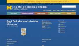 
							         MyUofMHealth.org (Patient Portal) | CS Mott Children's Hospital ...								  
							    