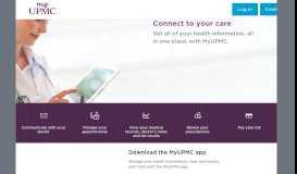 
							         MyUPMC: A Free Online Patient Health Portal								  
							    