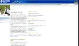 
							         my.UQ Portal - New Staff Portal - University of Queensland								  
							    