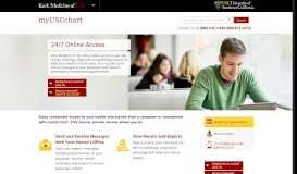 
							         myUSCchart | 24/7 access to your Keck Medicine of USC medical ...								  
							    