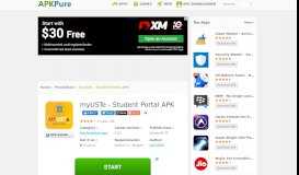 
							         myUSTe - Student Portal APK download | APKPure.co								  
							    