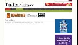 
							         MyUT student portal gets it's own mobile app | The Daily Texan								  
							    