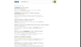 
							         mywalden student portal - GMX - Search Engine								  
							    