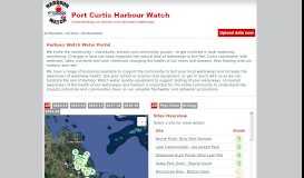 
							         MyWater HarbourWatch :: Community Portal								  
							    