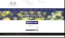 
							         MyWave Portal Login - Durrett Insurance Agency LLP								  
							    