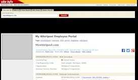 
							         Mywhirlpool.com: My Whirlpool Employee Portal - DaWhois.com								  
							    