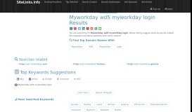 
							         Myworkday wd5 myworkday login Results For Websites Listing								  
							    
