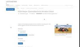 
							         MZA Meyer-Zweiradtechnik-Ahnatal GmbH in Vellmar - Onlinestreet								  
							    