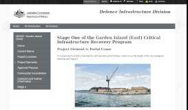 
							         N2253 - Stage One of the Garden Island (East) Critical Infrastructure ...								  
							    