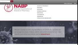 
							         NABP: National Association of Boards of Pharmacy								  
							    