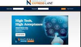 
							         NAC Express Lane - Home								  
							    