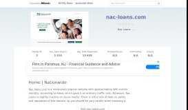 
							         Nac-loans.com website. Home | Nationwide.								  
							    