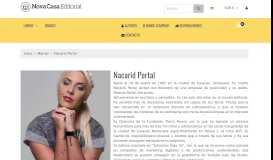 
							         Nacarid Portal - Nova Casa Editorial								  
							    