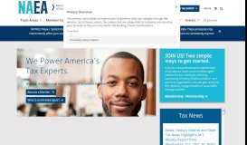 
							         NAEA | Powering America's Tax Experts								  
							    
