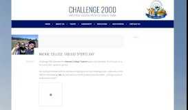 
							         Naenae College Tabloid Sports Day - Challenge 2000								  
							    