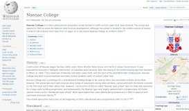 
							         Naenae College - Wikipedia								  
							    